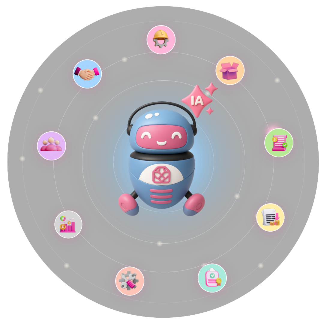 Quanti, asistente de inteligencia artificial en el ecosistema empresarial de Quanta software industrial